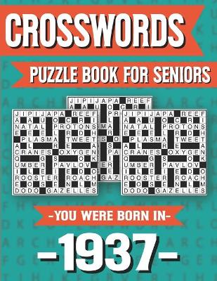 Cover of Crossword Puzzle Book For Seniors