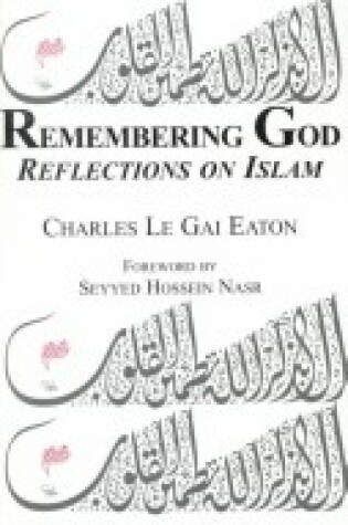 Cover of Remembering God