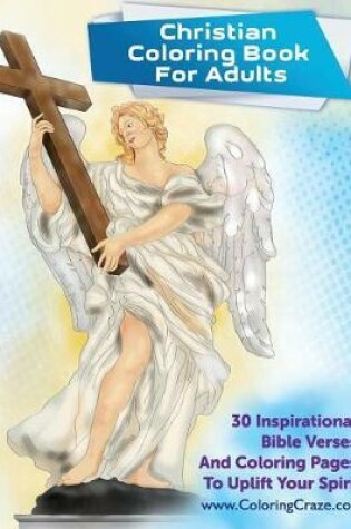 Cover of Christian Coloring Book For Adults