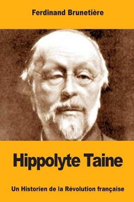 Book cover for Hippolyte Taine