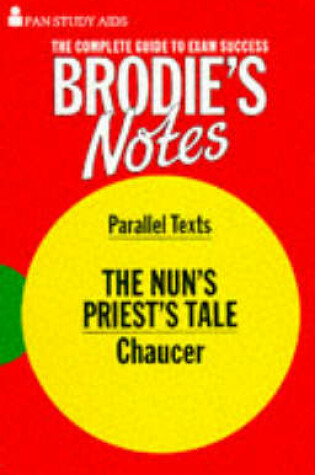 Cover of Brodie's Notes on Chaucer's "Nun's Priest's Tale"