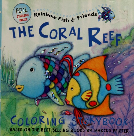 Book cover for The Coral Reef Coloring Storybook