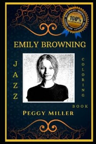 Cover of Emily Browning Jazz Coloring Book