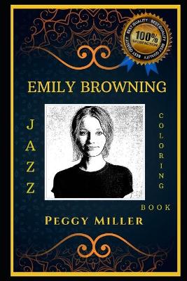 Book cover for Emily Browning Jazz Coloring Book