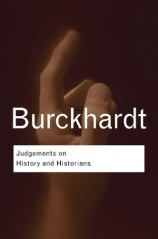 Cover of Judgements on History and Historians