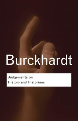 Cover of Judgements on History and Historians