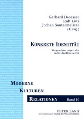 Book cover for Konkrete Identitaet