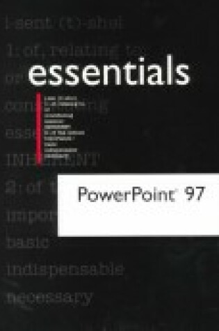 Cover of PowerPoint 97 Essentials