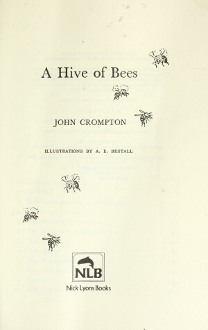 Book cover for A Hive of Bees