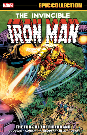 Book cover for Iron Man Epic Collection: The Fury of the Firebrand