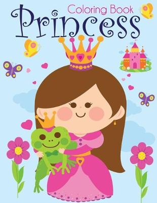 Book cover for Princess Coloring Book