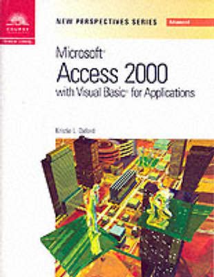 Book cover for New Perspectives on Microsoft Access 2000 with VBA