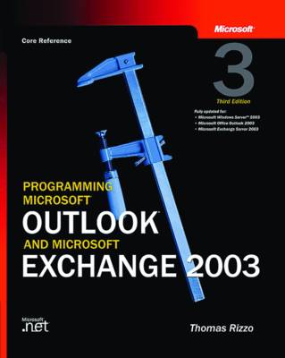 Book cover for Programming Microsoft Outlook and Microsoft Exchange 2003