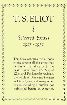 Book cover for Selected Essays