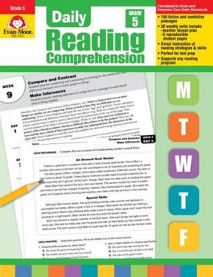Cover of Daily Reading Comprehension, Grade 5 Te