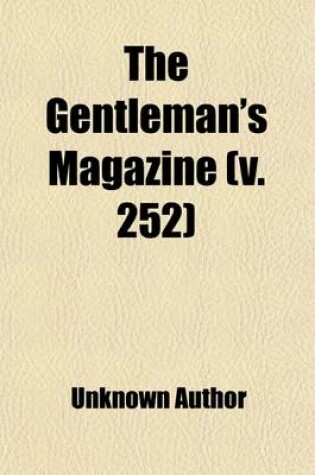 Cover of The Gentleman's Magazine (Volume 252)