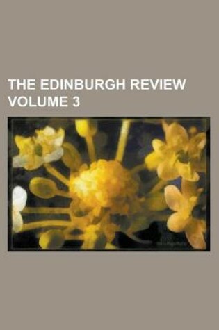 Cover of The Edinburgh Review Volume 3