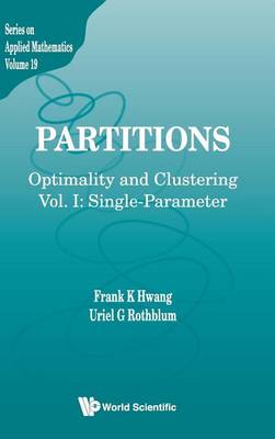 Cover of Partitions: Optimality and Clusteringvol I: Single-Parameter