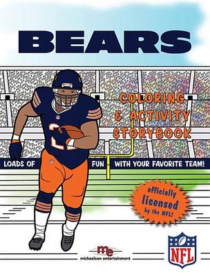 Book cover for Chicago Bears Coloring & Activ