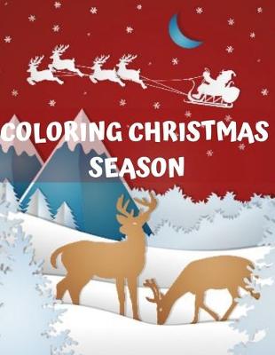 Book cover for Coloring Christmas Season