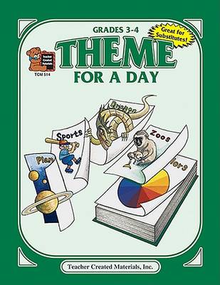 Book cover for Theme for a Day, Grades 3-4