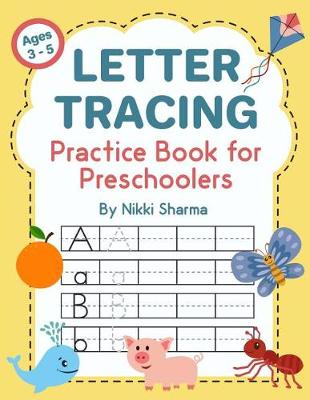 Book cover for Letter Tracing Practice Book for Preschoolers