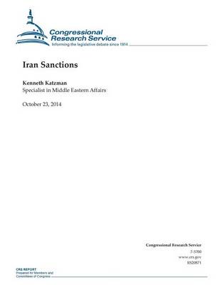 Book cover for Iran Sanctions