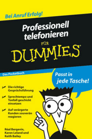 Cover of Professionell telefonieren für Dummies Das Pocketbuch