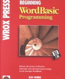 Book cover for Beginning Wordbasic Programming