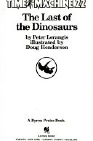 Cover of The Last of the Dinosaurs