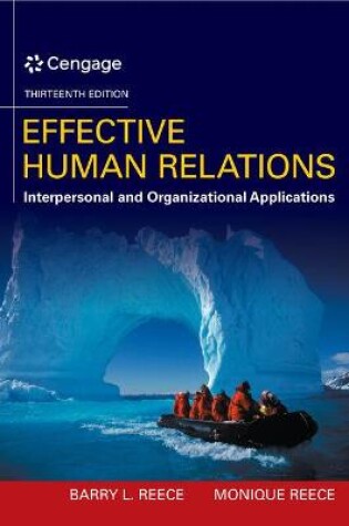 Cover of Mindtap Management, 1 Term (6 Months) Printed Access Card for Reece/Reece's Effective Human Relations: Interpersonal and Organizational Applications, 13th