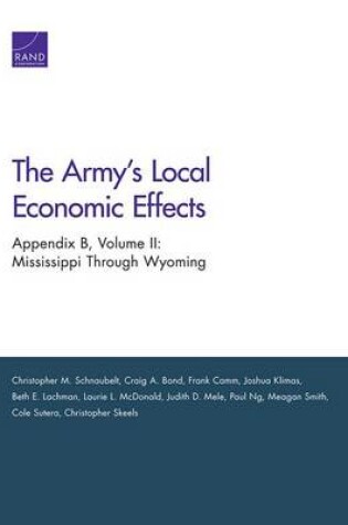 Cover of The Army's Local Economic Effects