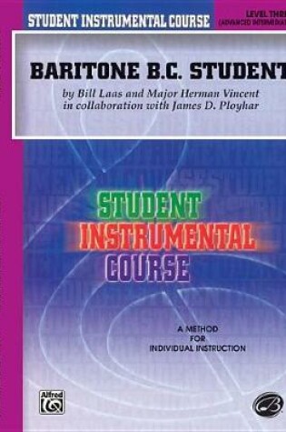 Cover of Baritone (B.C.) Student, Level III