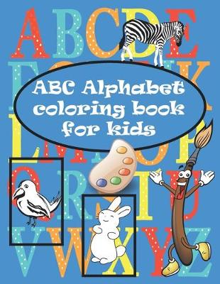 Book cover for ABC coloring book