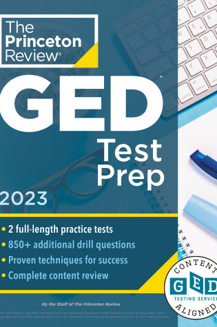 Cover of Princeton Review GED Test Prep, 2023