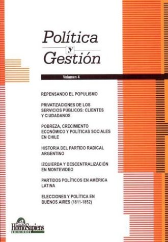 Book cover for Politica y Gestion 4