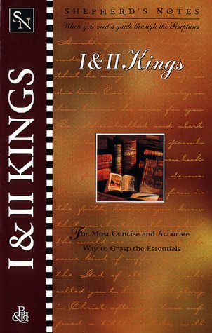 Book cover for Shepherds Notes : 1 & 2 Kings