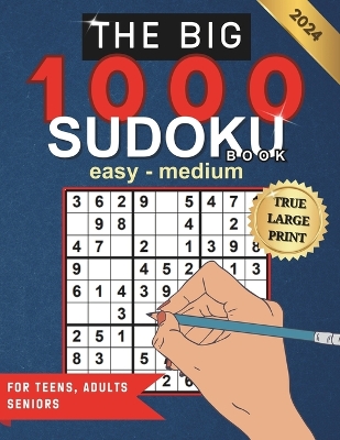 Book cover for The Big 1000 Sudoku Book