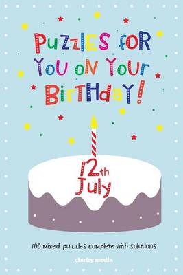 Book cover for Puzzles for you on your Birthday - 12th July