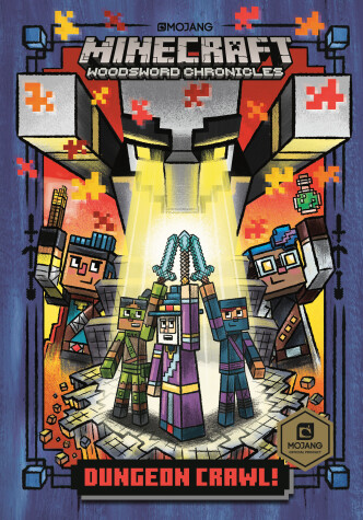 Book cover for Dungeon Crawl! (Minecraft Woodsword Chronicles #5)