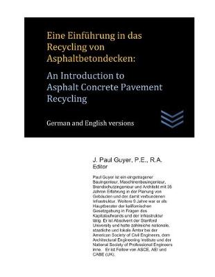 Book cover for Eine Einfuhrung in das Recycling von Asphaltbetondecken