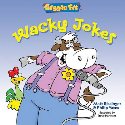 Book cover for Wacky Jokes