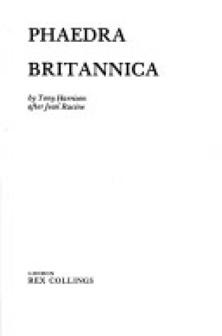 Cover of Phaedra Britannica