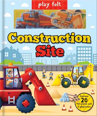 Cover of Play Felt Construction Site - Activity Book