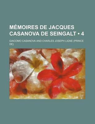 Book cover for Memoires de Jacques Casanova de Seingalt (4)