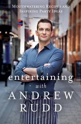 Book cover for Entertaining with Andrew Rudd