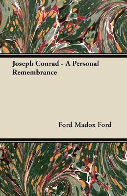Book cover for Joseph Conrad - A Personal Remembrance