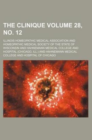 Cover of The Clinique Volume 28, No. 12