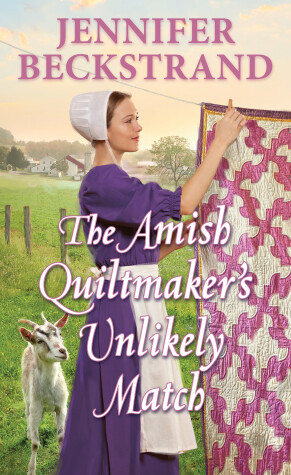 Cover of The Amish Quiltmaker's Unlikely Match