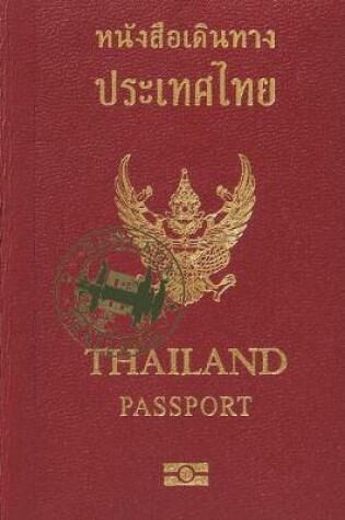 Cover of Bangkok Thailand Passport Travel Dairy Dot Grid Style